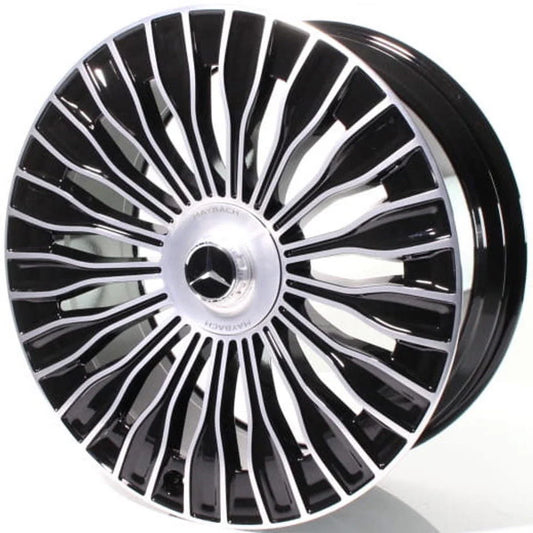 22 Inch Rims Fit Mercedes S580 S600 S500 S550 S63 S400 S450 S350 S Class Maybach Style Wheels